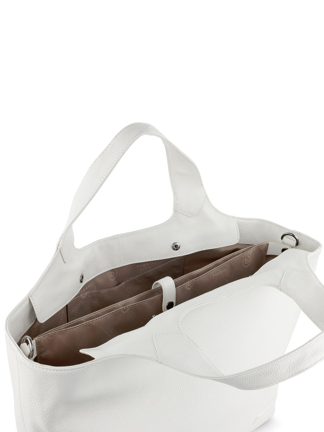 bugatti Elsa Borsa shopper L Vera Pelle 50 cm Vano porta PC