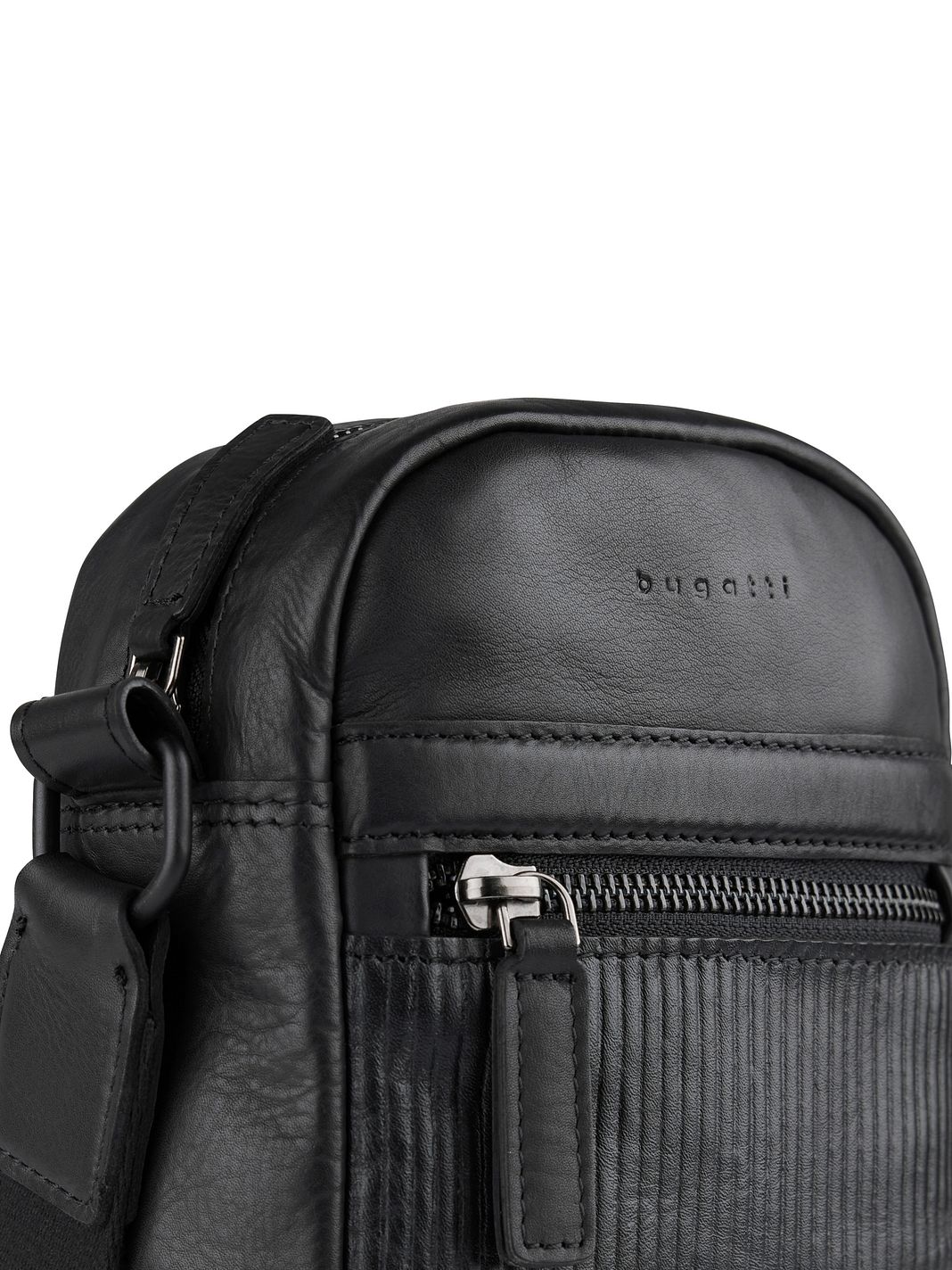 bugatti Joel Mini Borsa Borsa a tracolla S Vera Pelle 16 cm