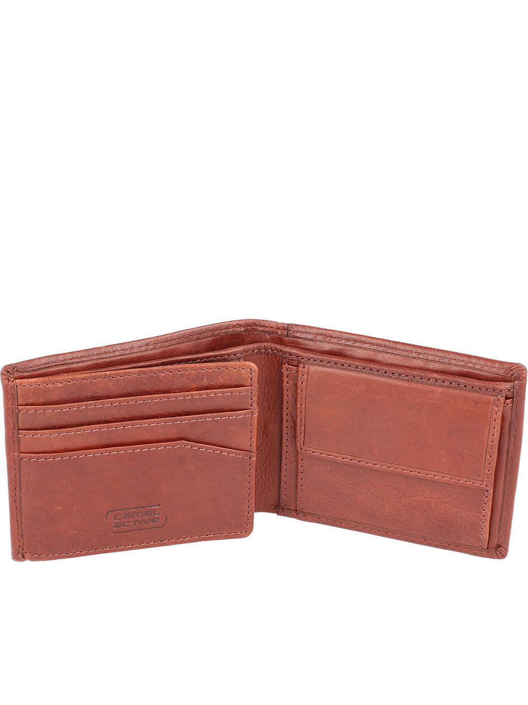 camel active Como Portafoglio Protezione RFID Vera Pelle 11 cm