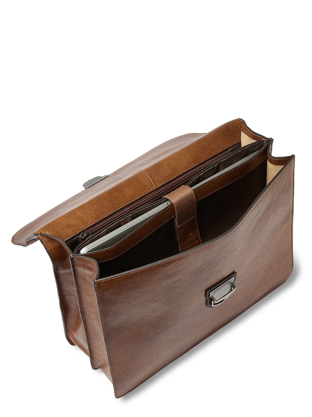 Castelijn & Beerens Rien Valigetta Protezione RFID Vera Pelle 39.5 cm Vano porta PC Castelijn & Beerens Rien Valigetta Protezione RFID Vera Pelle 39.5 cm Vano porta PC