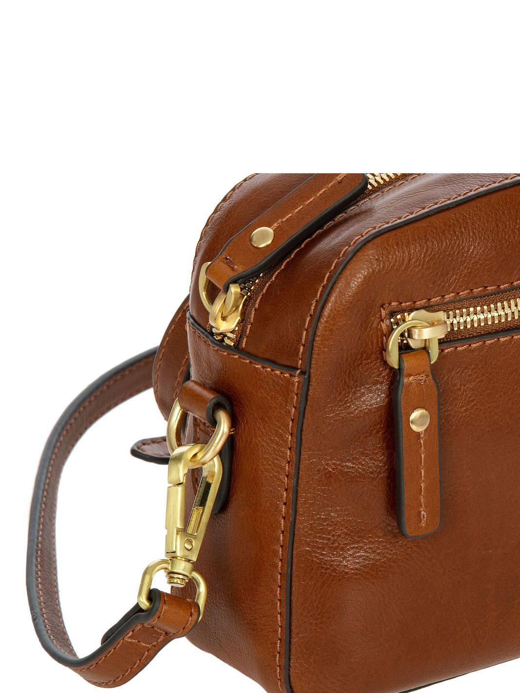 Bric's Volterra Borsa a tracolla Vera Pelle 21 cm