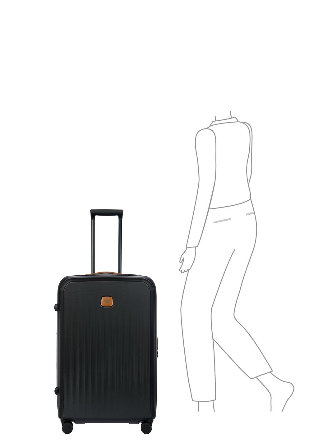 Bric's Taormina 4 ruote Carrello 75 cm espandibile Bric's Taormina 4 ruote Carrello 75 cm espandibile