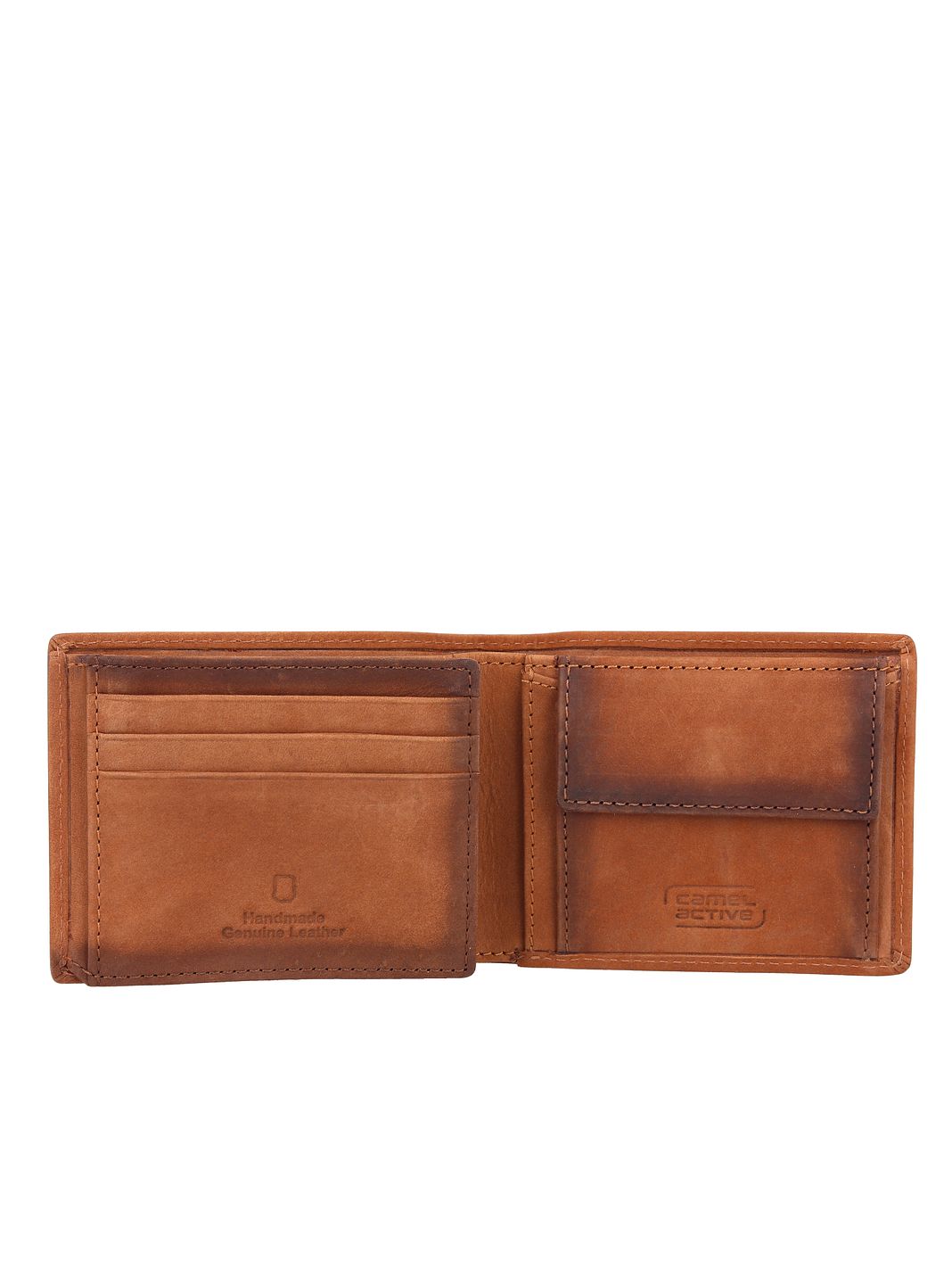 camel active Dallas Portafoglio Protezione RFID Vera Pelle 11 cm camel active Dallas Portafoglio Protezione RFID Vera Pelle 11 cm