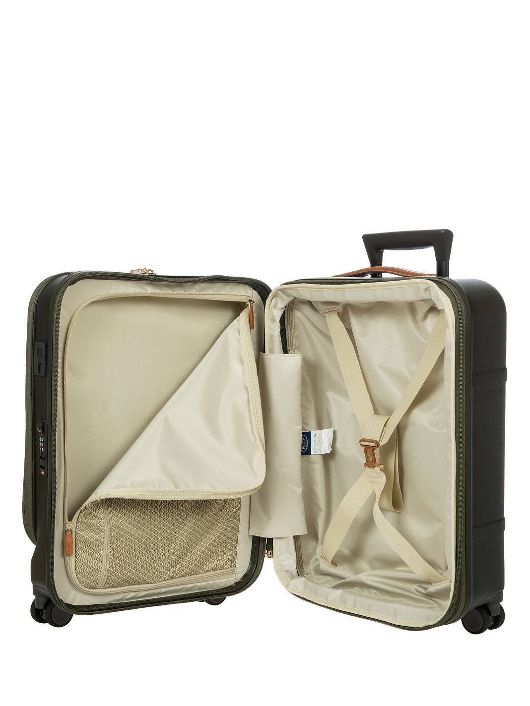 Bric's Bellagio 4 ruote Trolley cabina 55 cm espandibile Bric's Bellagio 4 ruote Trolley cabina 55 cm espandibile