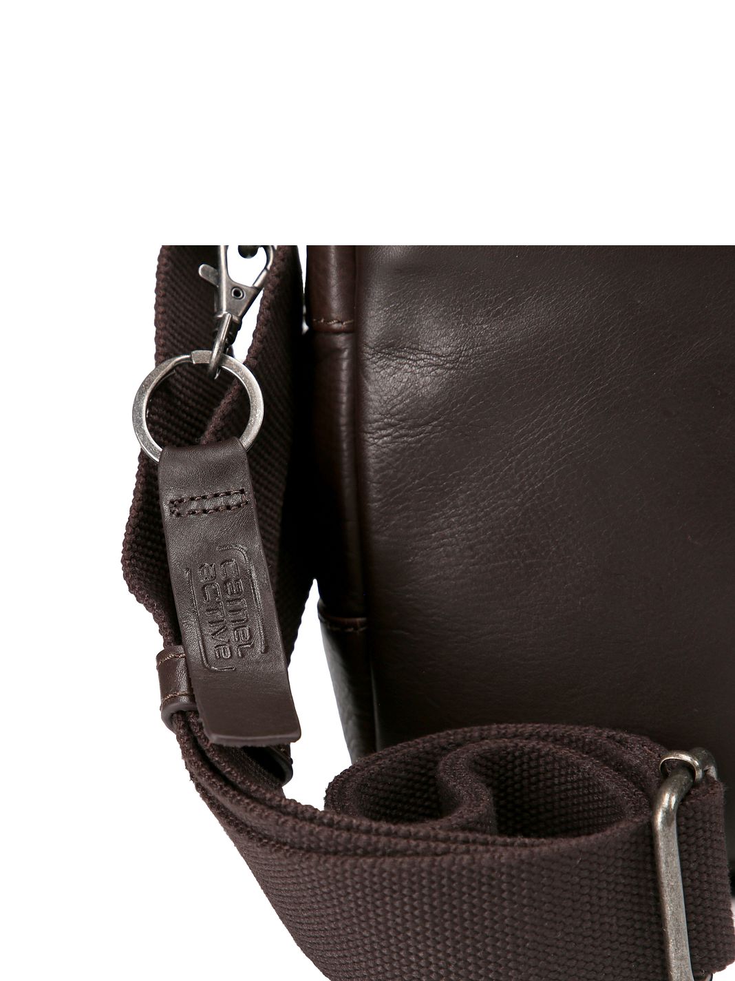 camel active Pine Borsa a tracolla Vera Pelle 22 cm