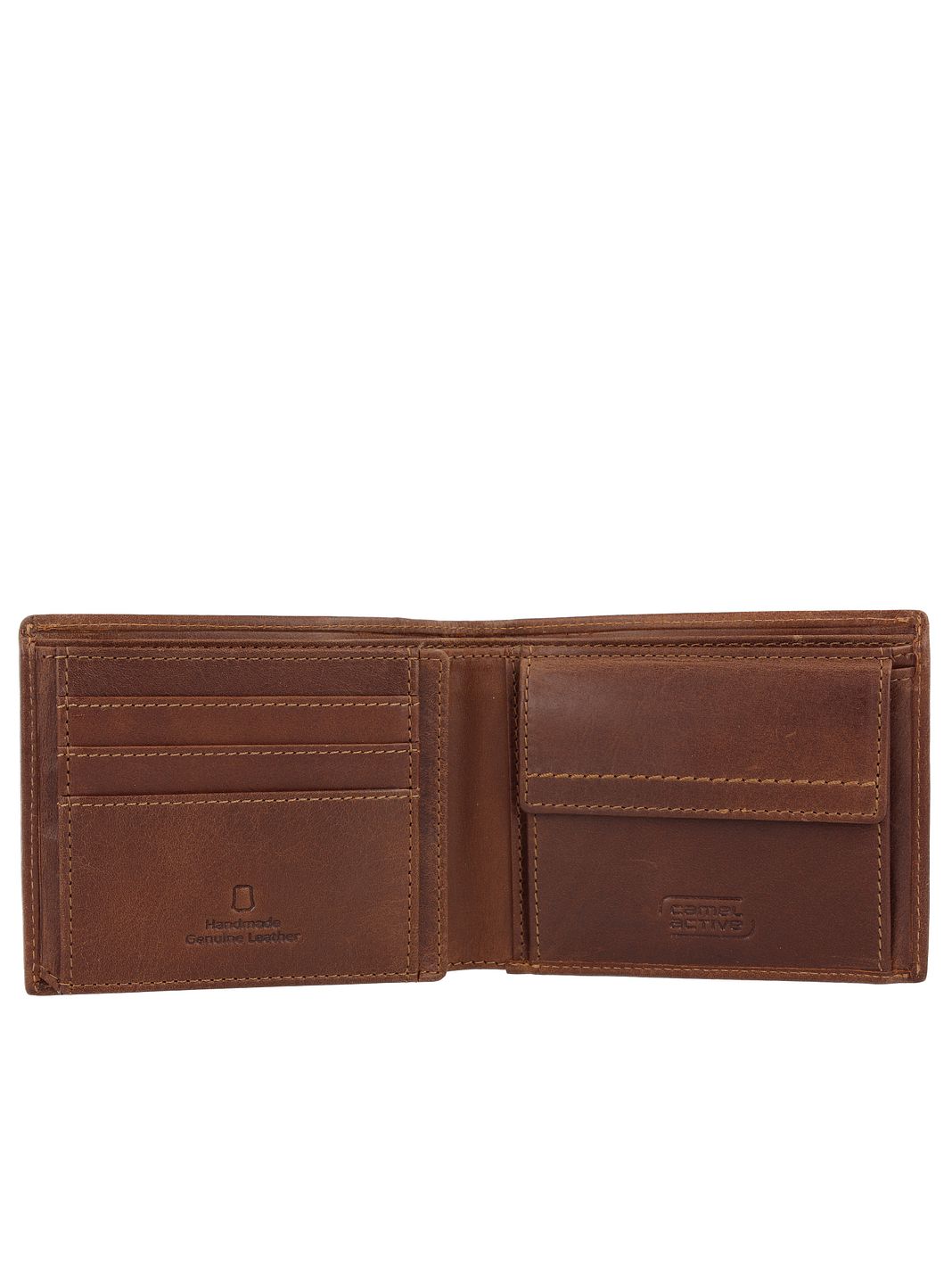 camel active Bilbao Portafoglio Protezione RFID Vera Pelle 13 cm