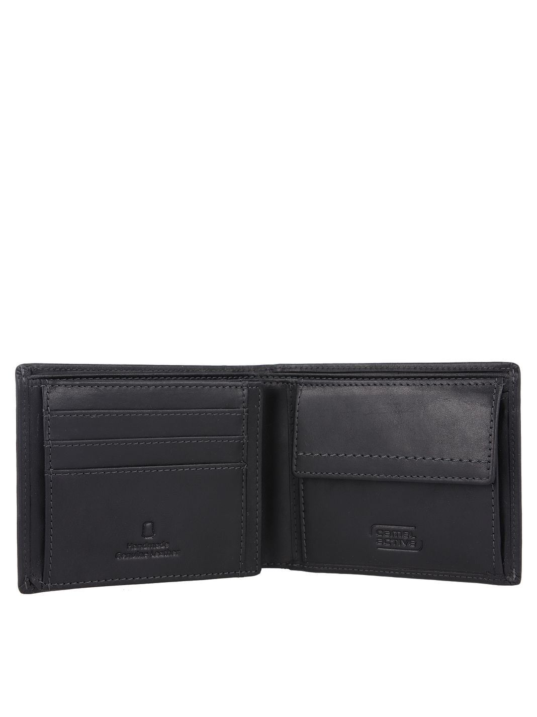 camel active Bilbao Portafoglio Protezione RFID Vera Pelle 13 cm