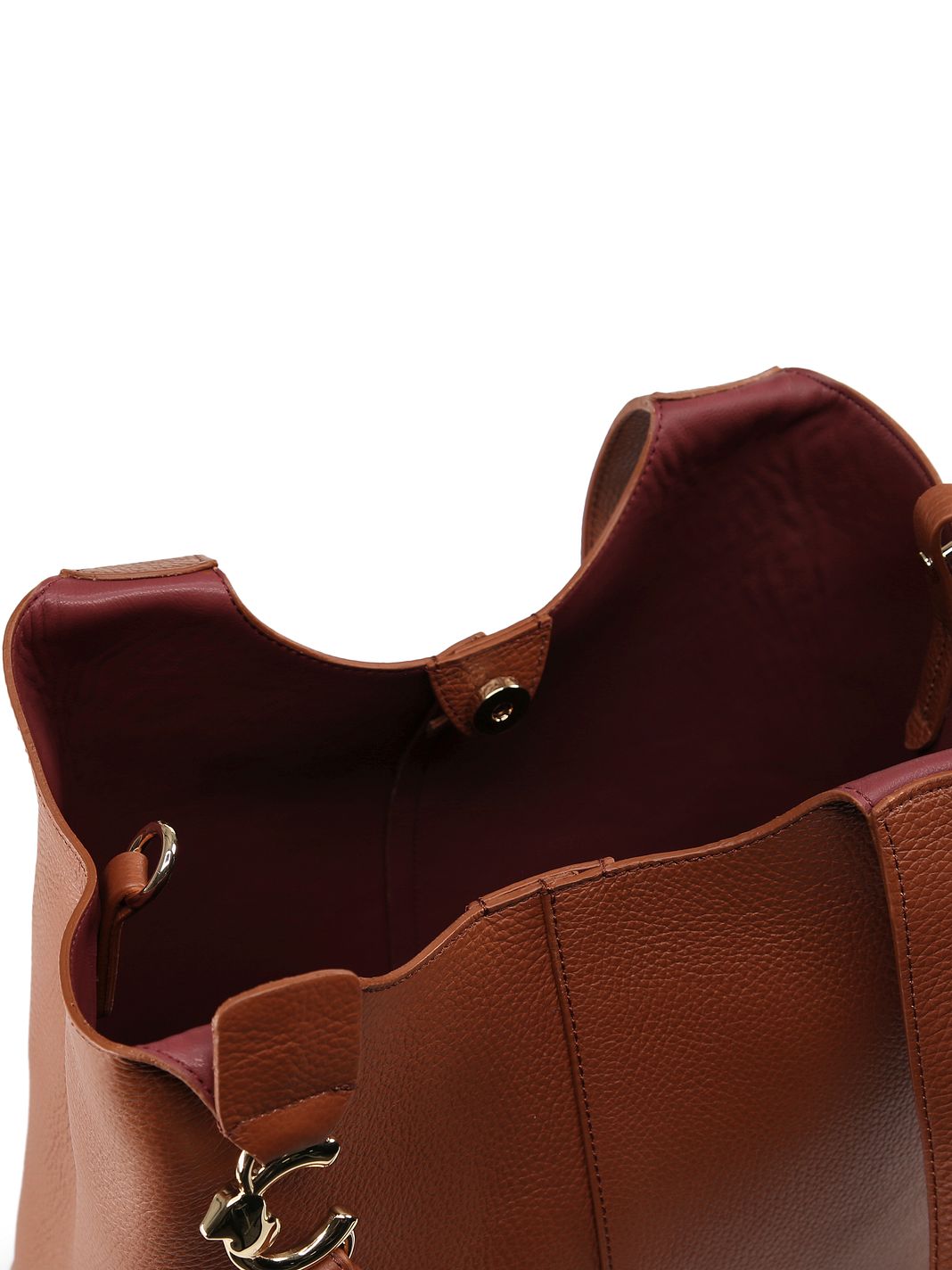 Coccinelle C-Easy Bolsa de hombro Piel natural 34 cm Coccinelle C-Easy Bolsa de hombro Piel natural 34 cm