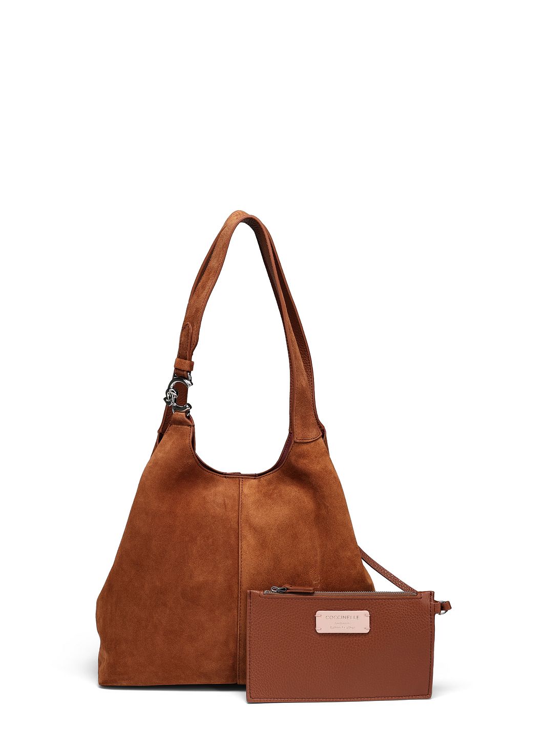 Coccinelle C-Easy Bolsa de hombro Piel natural 34 cm Coccinelle C-Easy Bolsa de hombro Piel natural 34 cm
