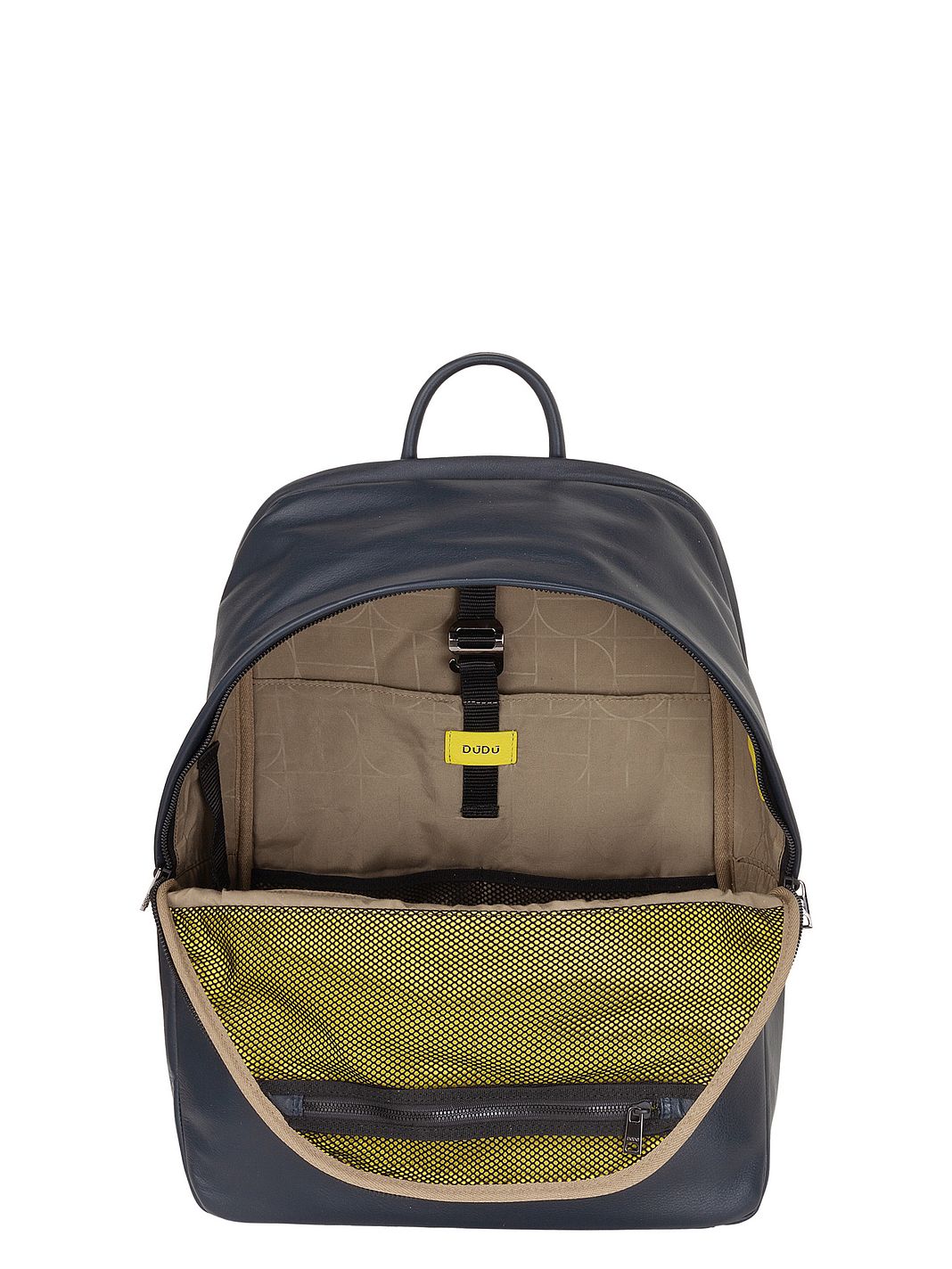 DuDu New York Zaino da giorno Vera Pelle 41 cm Vano porta PC
