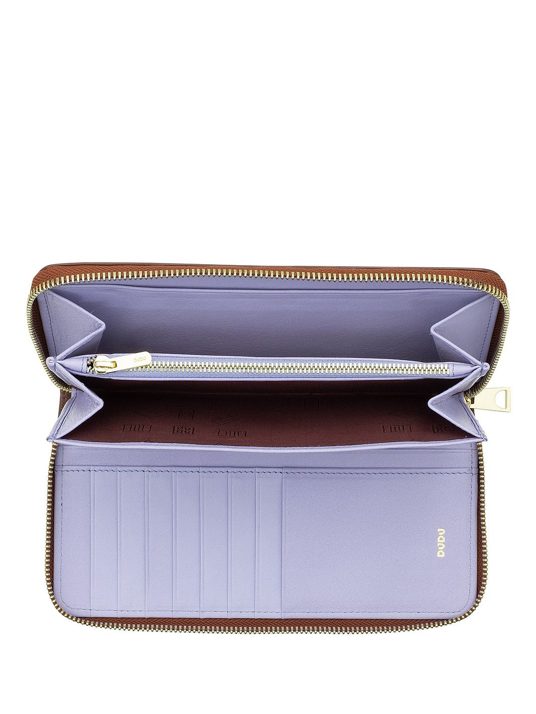 DuDu Up Lompakko RFID-suoja Nahka 20 cm