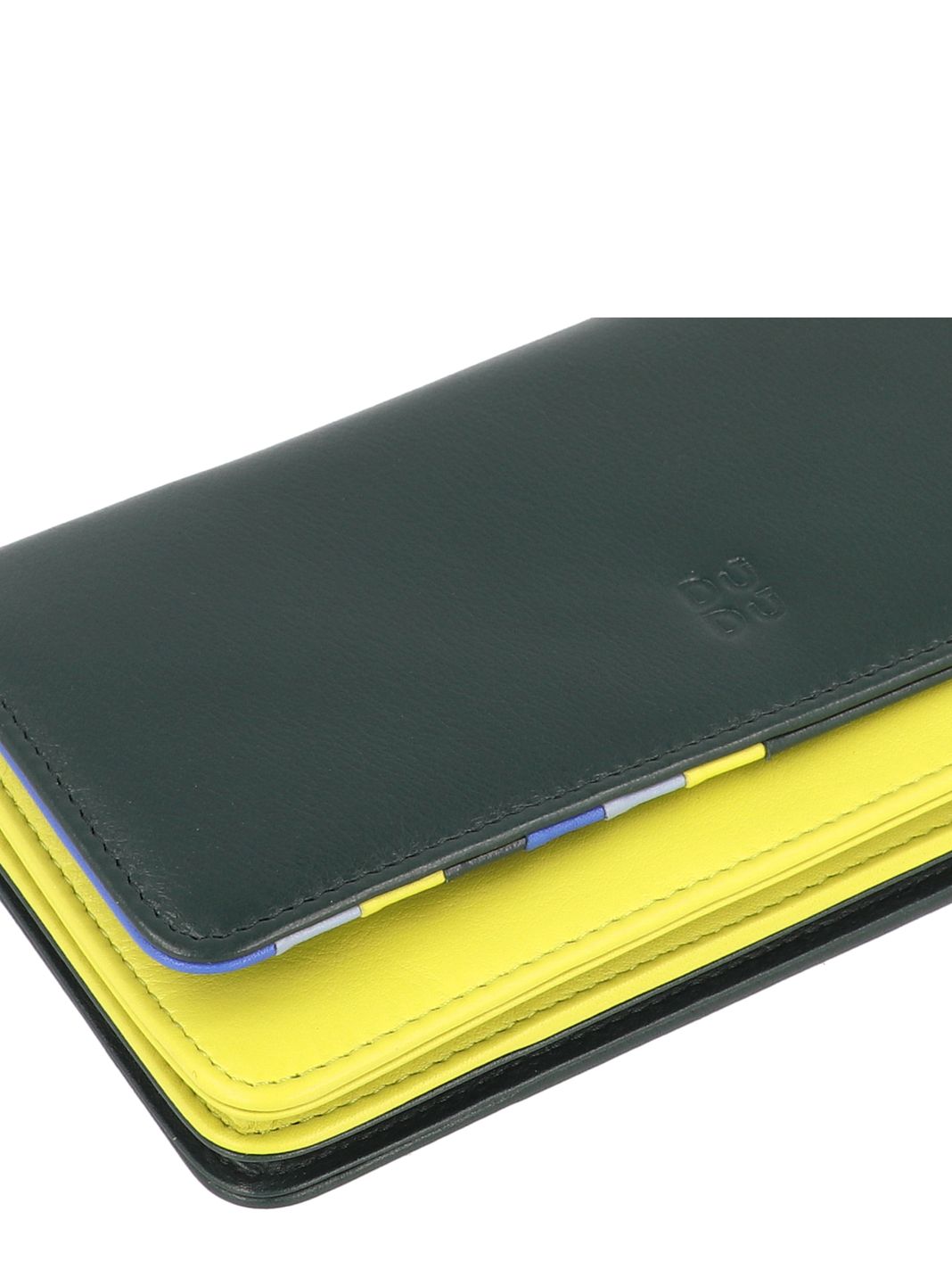 DuDu Canarie Portafoglio Protezione RFID Vera Pelle 17.5 cm DuDu Canarie Portafoglio Protezione RFID Vera Pelle 17.5 cm