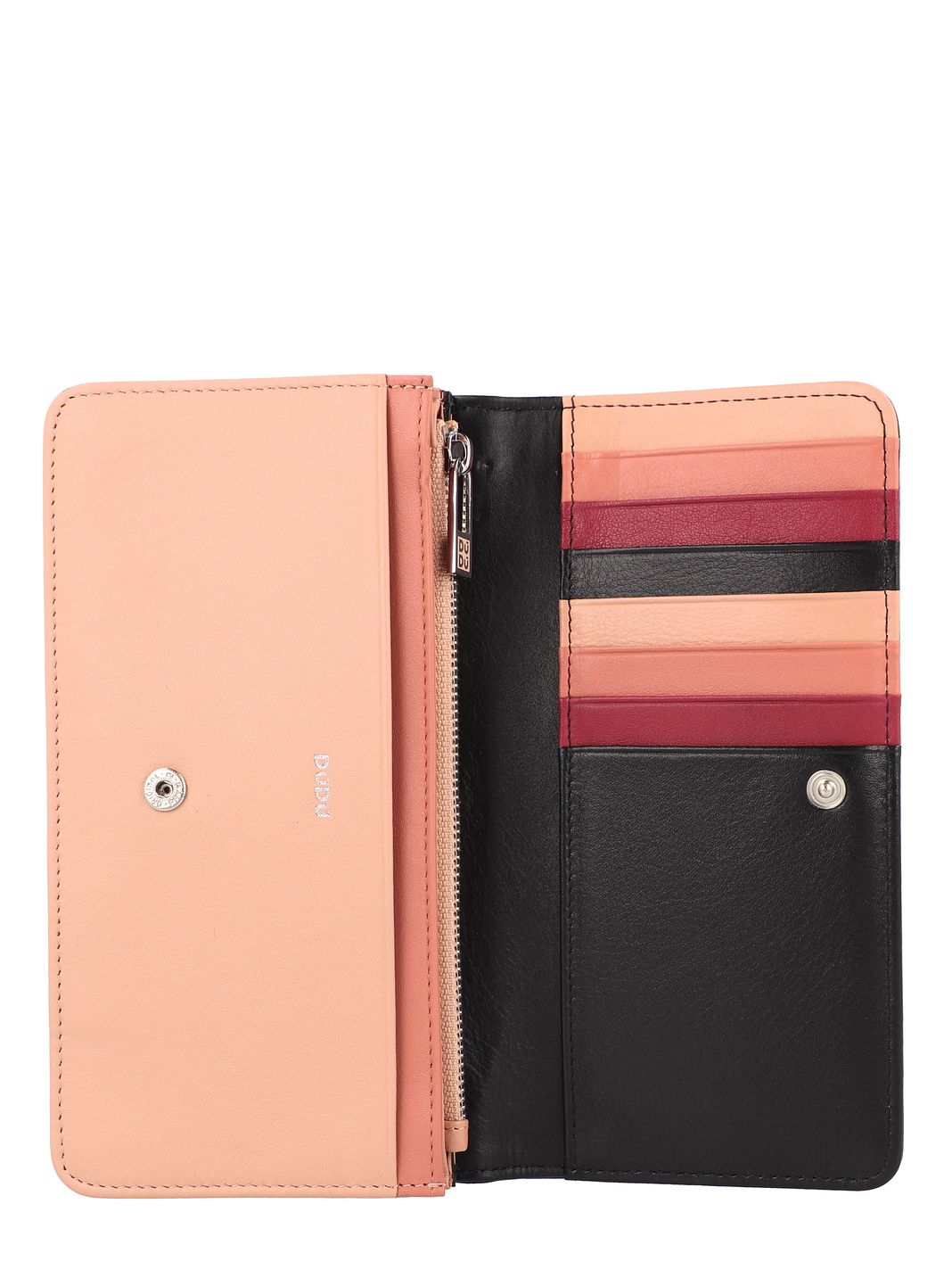 DuDu Canarie Lompakko RFID-suoja Nahka 17.5 cm
