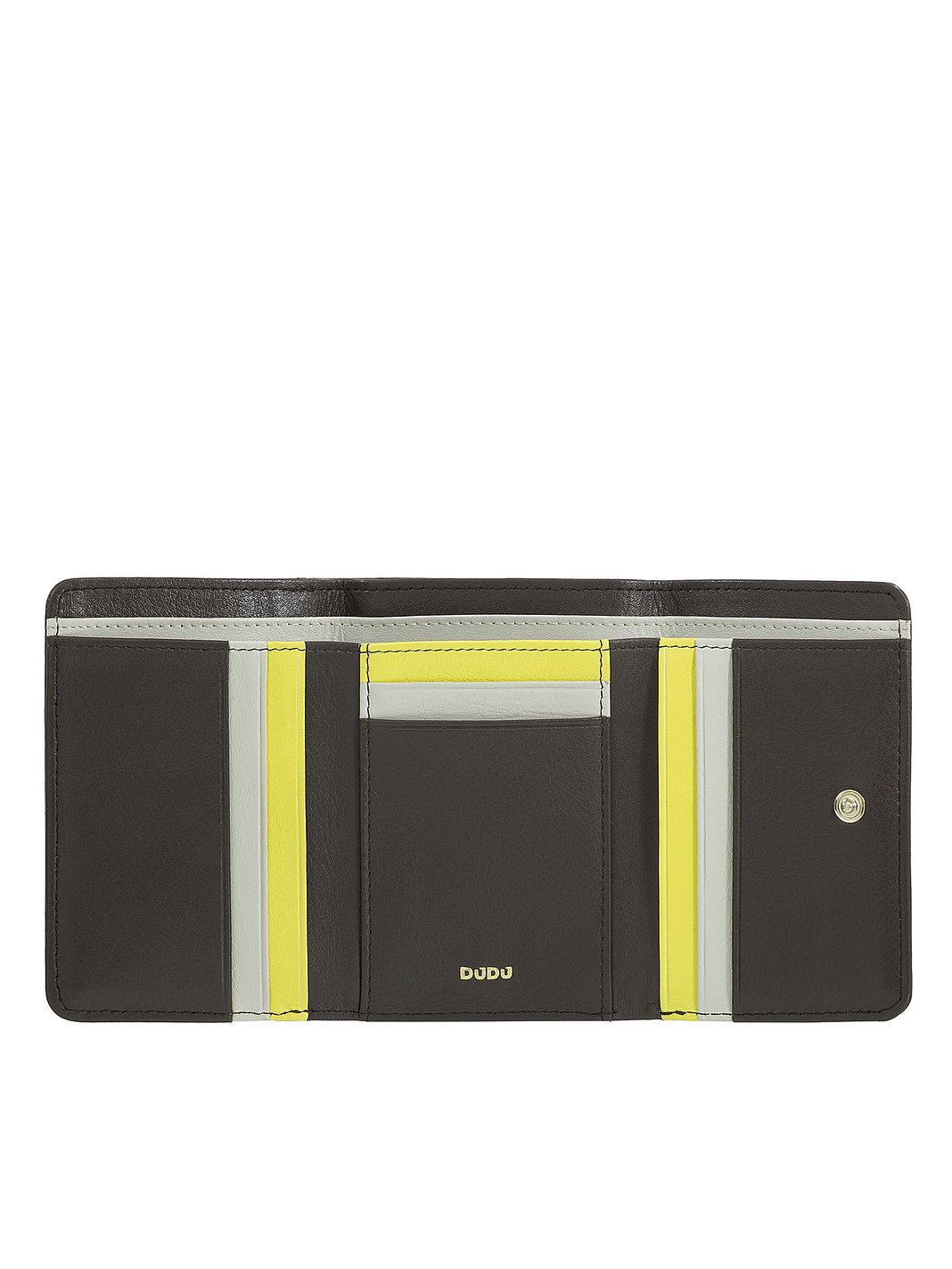 DuDu Pemba Portafoglio Protezione RFID Vera Pelle 12 cm