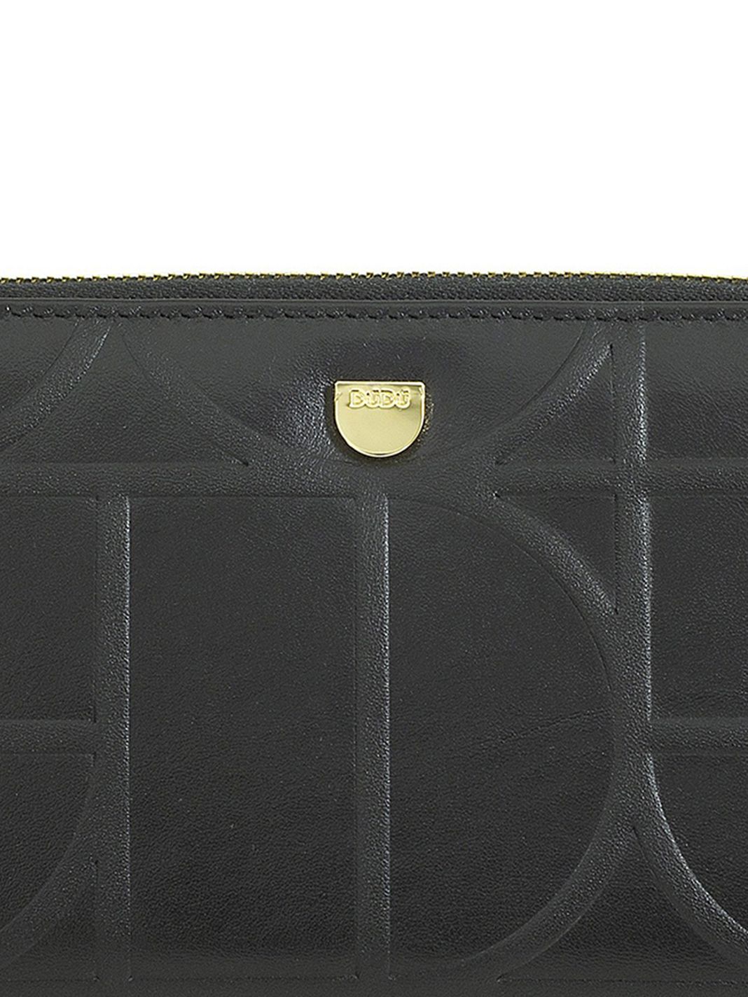 DuDu Up Portafoglio Protezione RFID Vera Pelle 20 cm