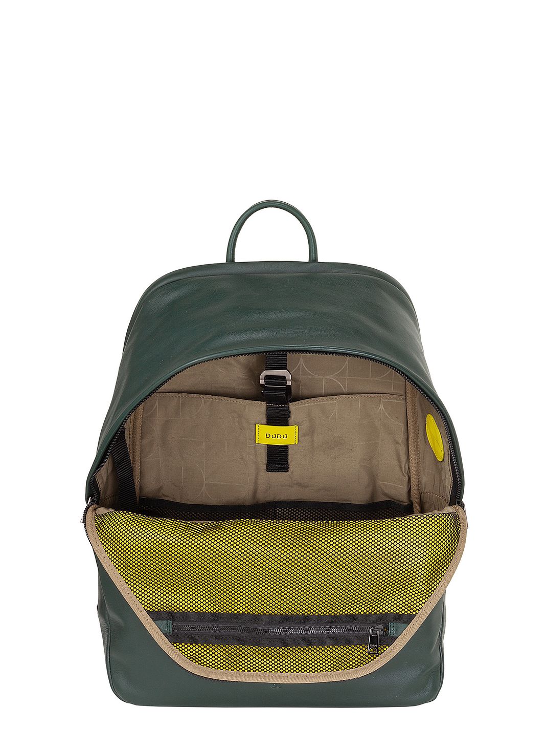 DuDu New York Zaino da giorno Vera Pelle 41 cm Vano porta PC