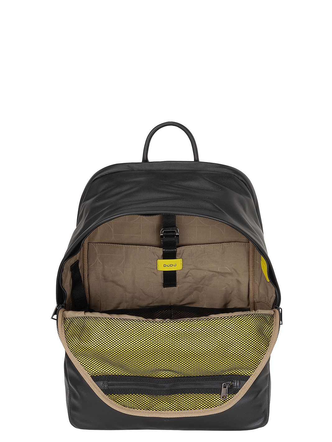 DuDu New York Zaino da giorno Vera Pelle 41 cm Vano porta PC