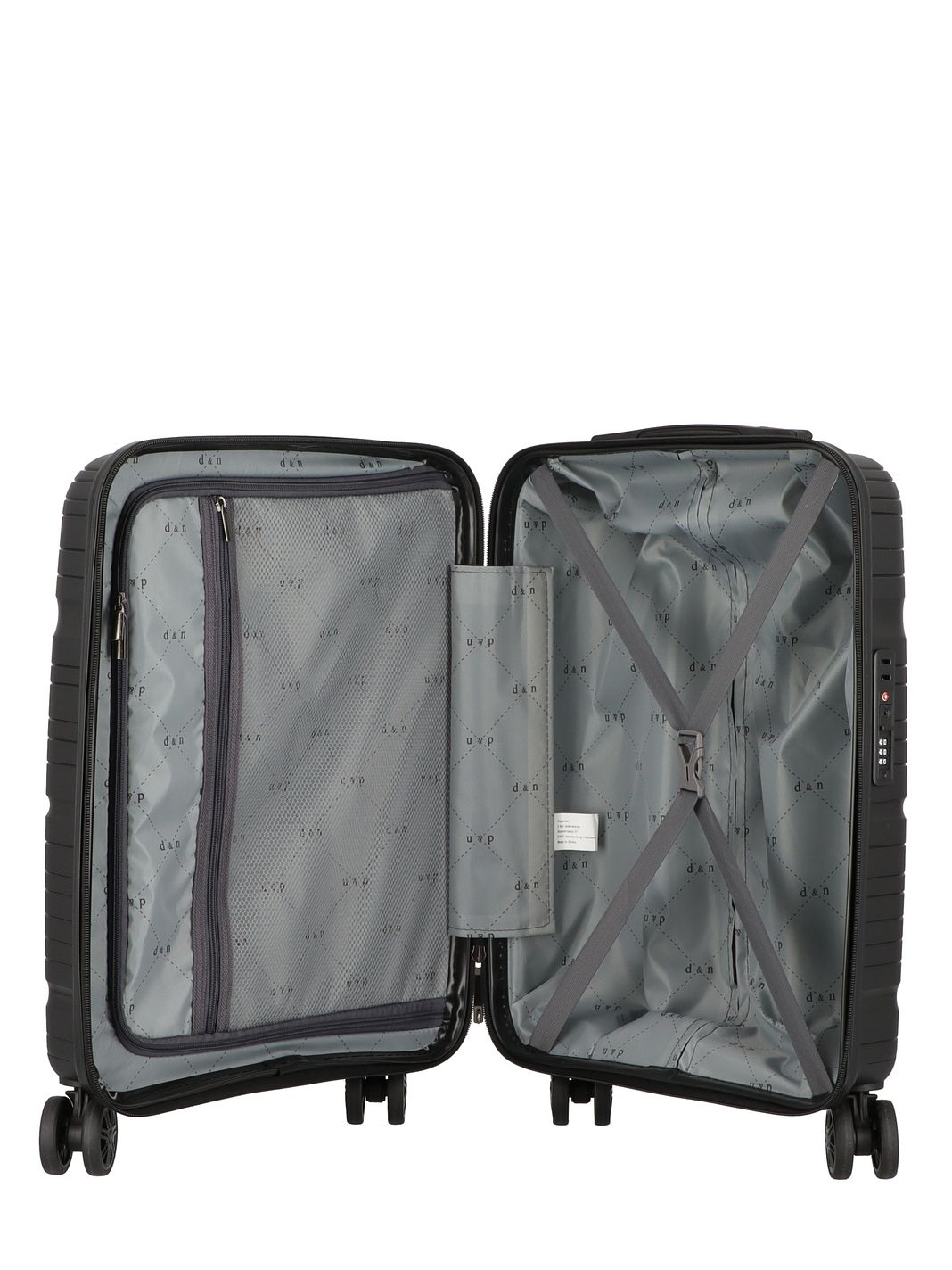 d & n Travel Line 4300 4 ruote Trolley cabina S 55 cm