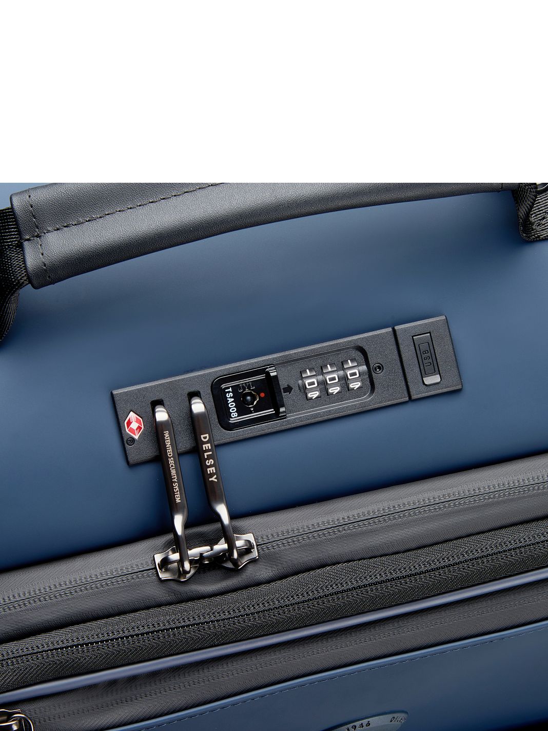 Delsey Paris Turenne Soft 4 ruote Trolley cabina 55 cm espandibile