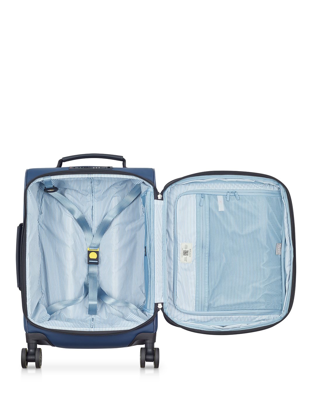 Delsey Paris Turenne Soft 4 ruote Trolley cabina 55 cm espandibile