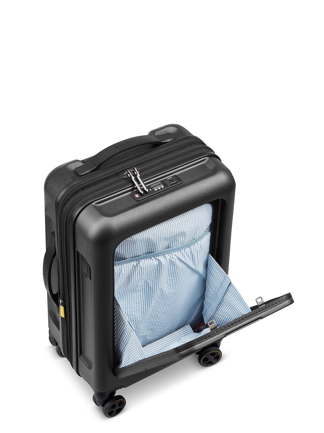 Delsey Paris Turenne 2.0 4 ruote Trolley cabina 55 cm Vano porta PC Delsey Paris Turenne 2.0 4 ruote Trolley cabina 55 cm Vano porta PC