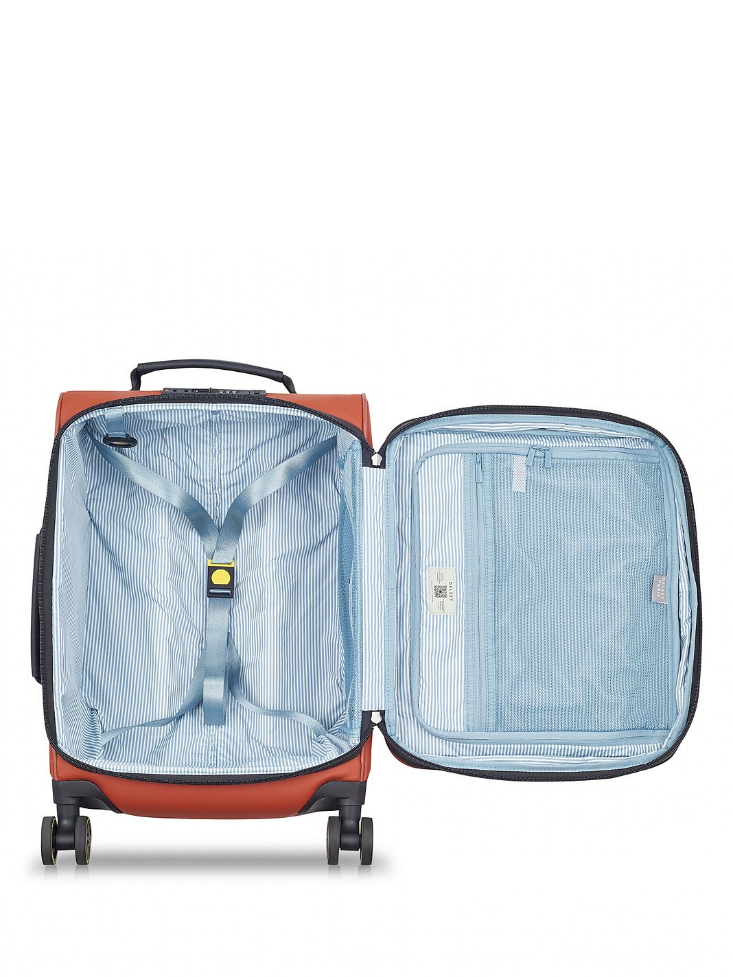 Delsey Paris Turenne Soft 4 ruote Trolley cabina 55 cm espandibile