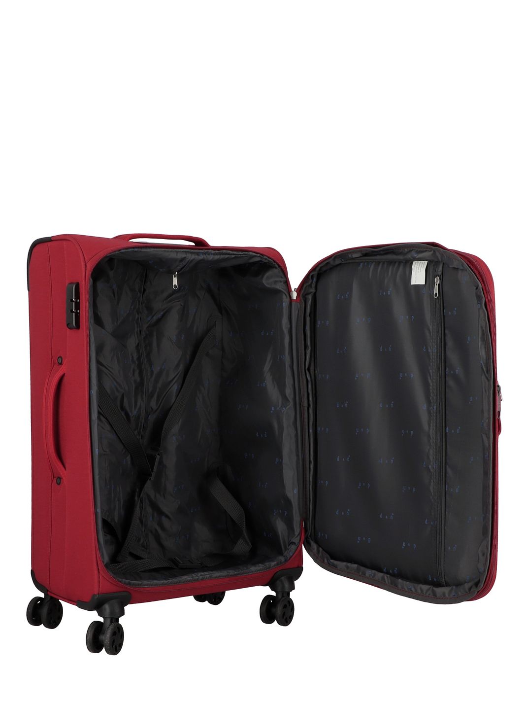 d & n Travel Line 6864 4-pyöräinen vetolaukku 66 cm d & n Travel Line 6864 4-pyöräinen vetolaukku 66 cm