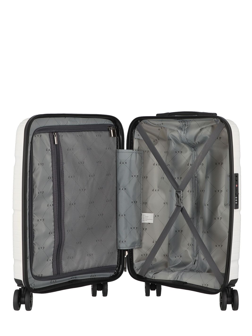 d & n Travel Line 4300 4 ruote Trolley cabina S 55 cm