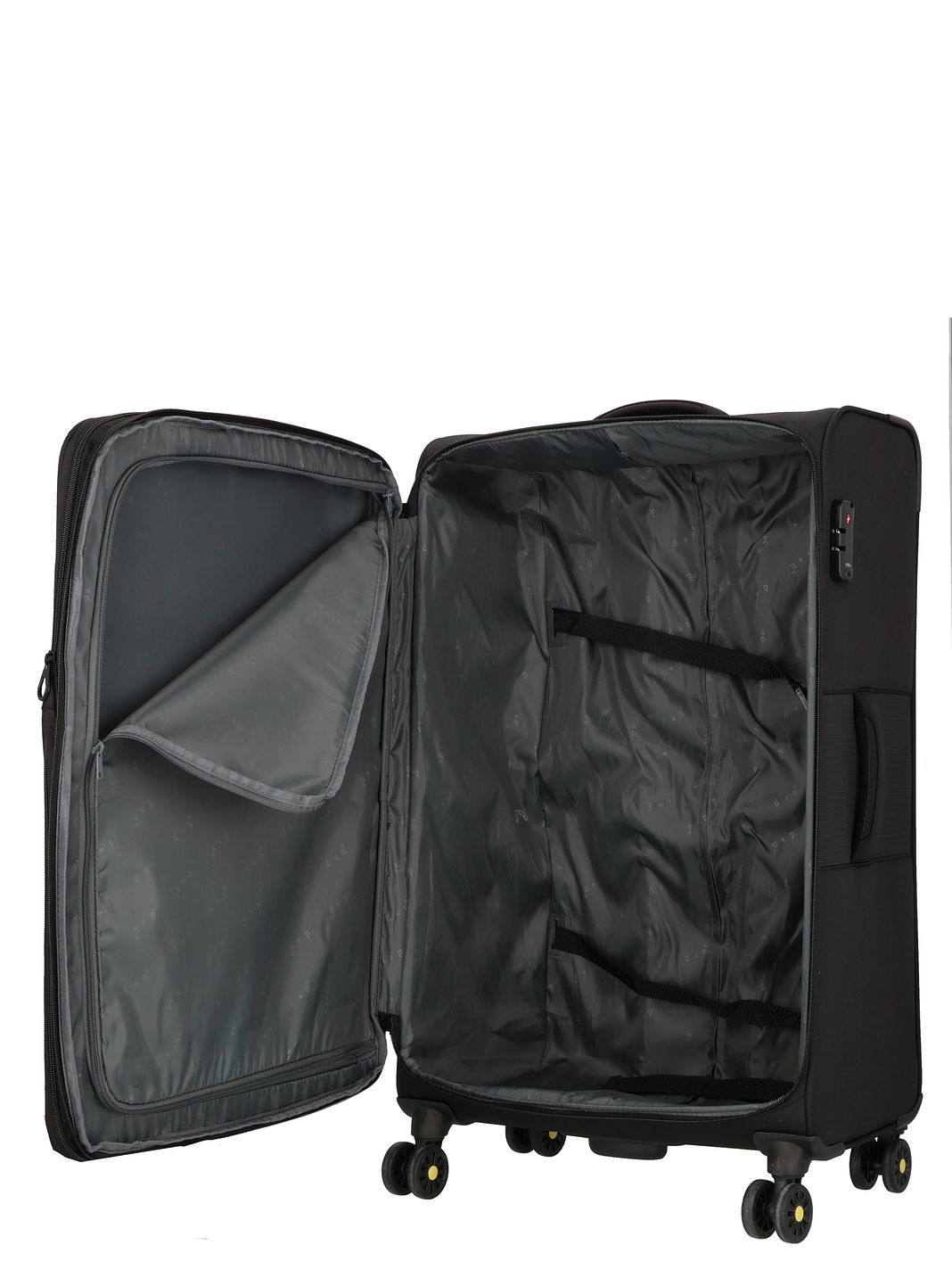 d & n Travel Line 9704 4 ruedas Trolley L 78 cm Con asa expansible