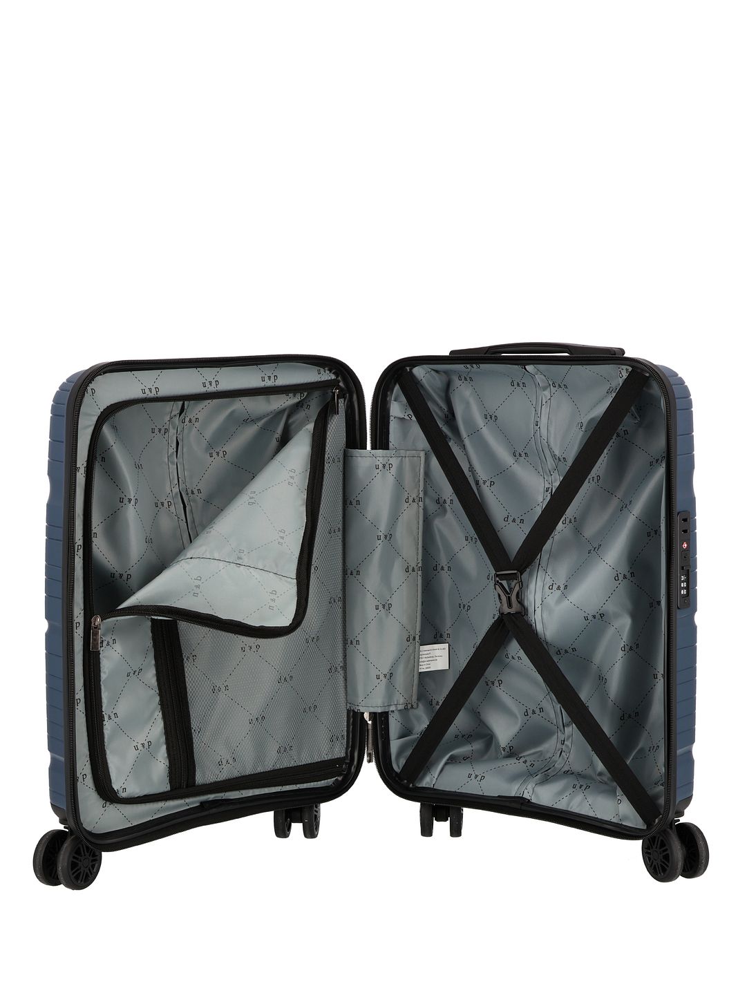 d & n Travel Line 4300 4 ruote Trolley cabina S 55 cm