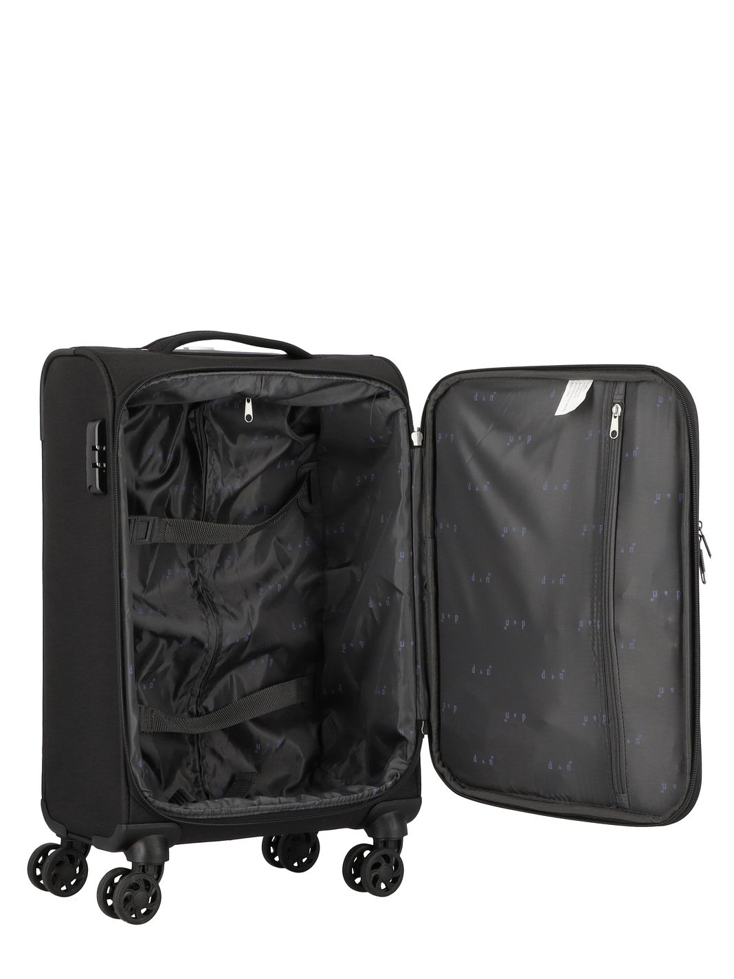 d & n Travel Line 6854 4 kolečka Příruční zavazadlo 55 cm