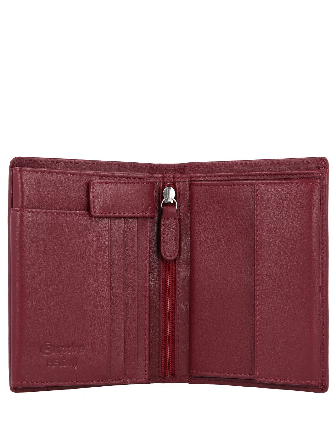 Esquire Viktoria Portafoglio Protezione RFID Vera Pelle 13 cm Esquire Viktoria Portafoglio Protezione RFID Vera Pelle 13 cm