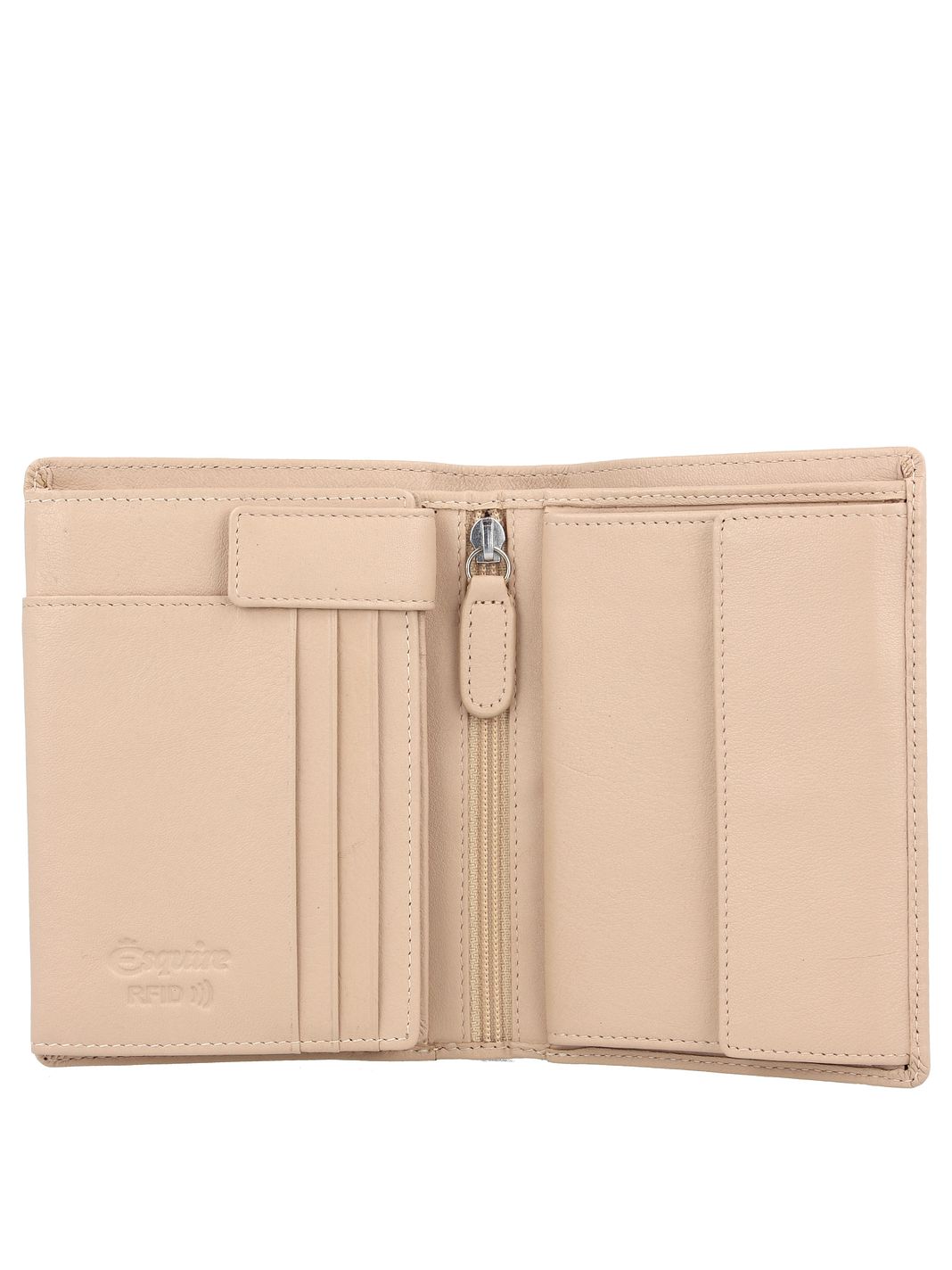 Esquire Viktoria Portafoglio Protezione RFID Vera Pelle 13 cm Esquire Viktoria Portafoglio Protezione RFID Vera Pelle 13 cm