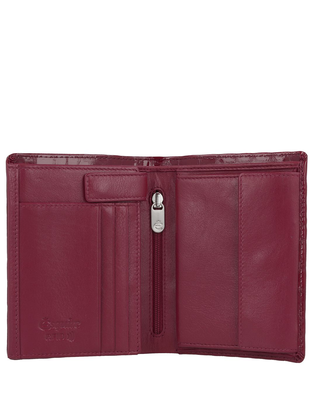 Esquire Nizza Portafoglio Protezione RFID Vera Pelle 13 cm Esquire Nizza Portafoglio Protezione RFID Vera Pelle 13 cm