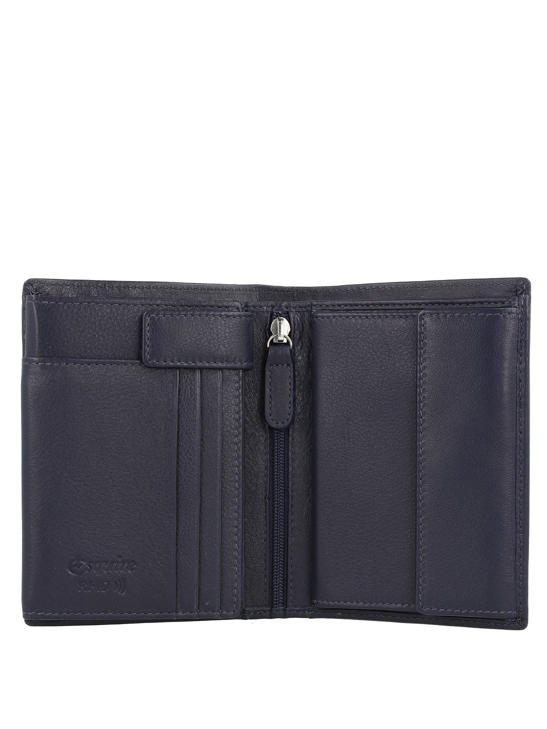 Esquire Viktoria Portafoglio Protezione RFID Vera Pelle 13 cm Esquire Viktoria Portafoglio Protezione RFID Vera Pelle 13 cm