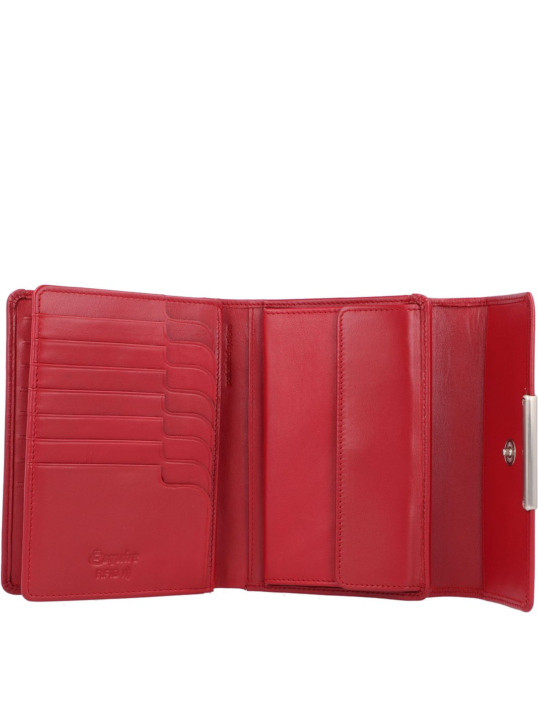 Esquire Helena Portafoglio Protezione RFID Vera Pelle 14 cm Esquire Helena Portafoglio Protezione RFID Vera Pelle 14 cm
