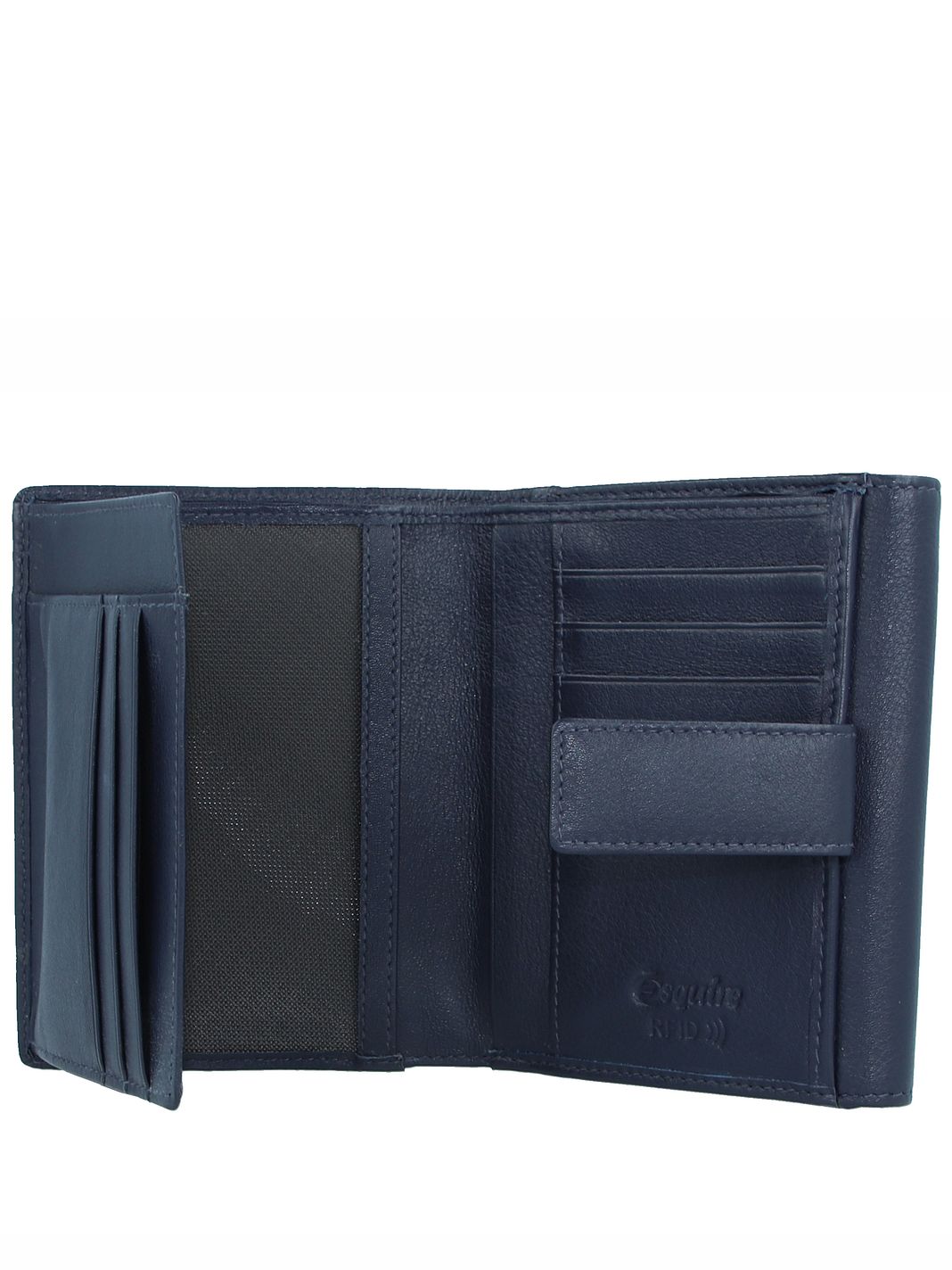 Esquire Viktoria Portafoglio Protezione RFID Vera Pelle 12 cm Esquire Viktoria Portafoglio Protezione RFID Vera Pelle 12 cm