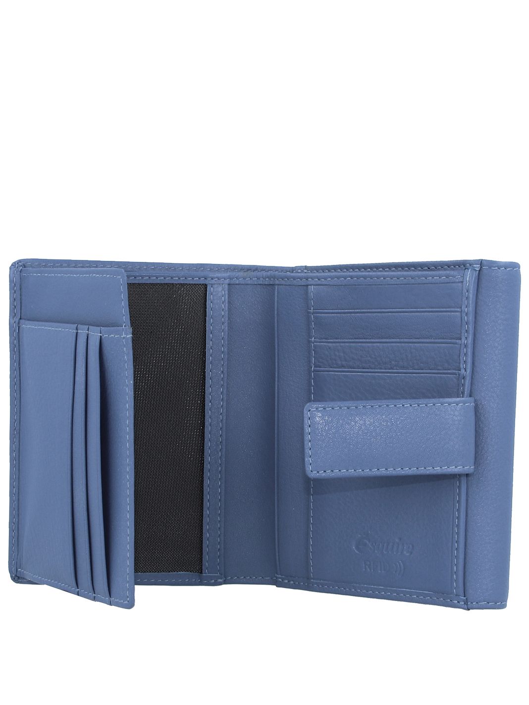 Esquire Viktoria Portafoglio Protezione RFID Vera Pelle 12 cm Esquire Viktoria Portafoglio Protezione RFID Vera Pelle 12 cm