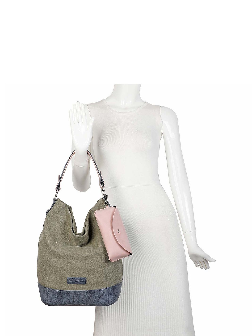 Fritzi aus Preußen Izzy07 Olga Canvas Borsa a spalla 27 cm Fritzi aus Preußen Izzy07 Olga Canvas Borsa a spalla 27 cm