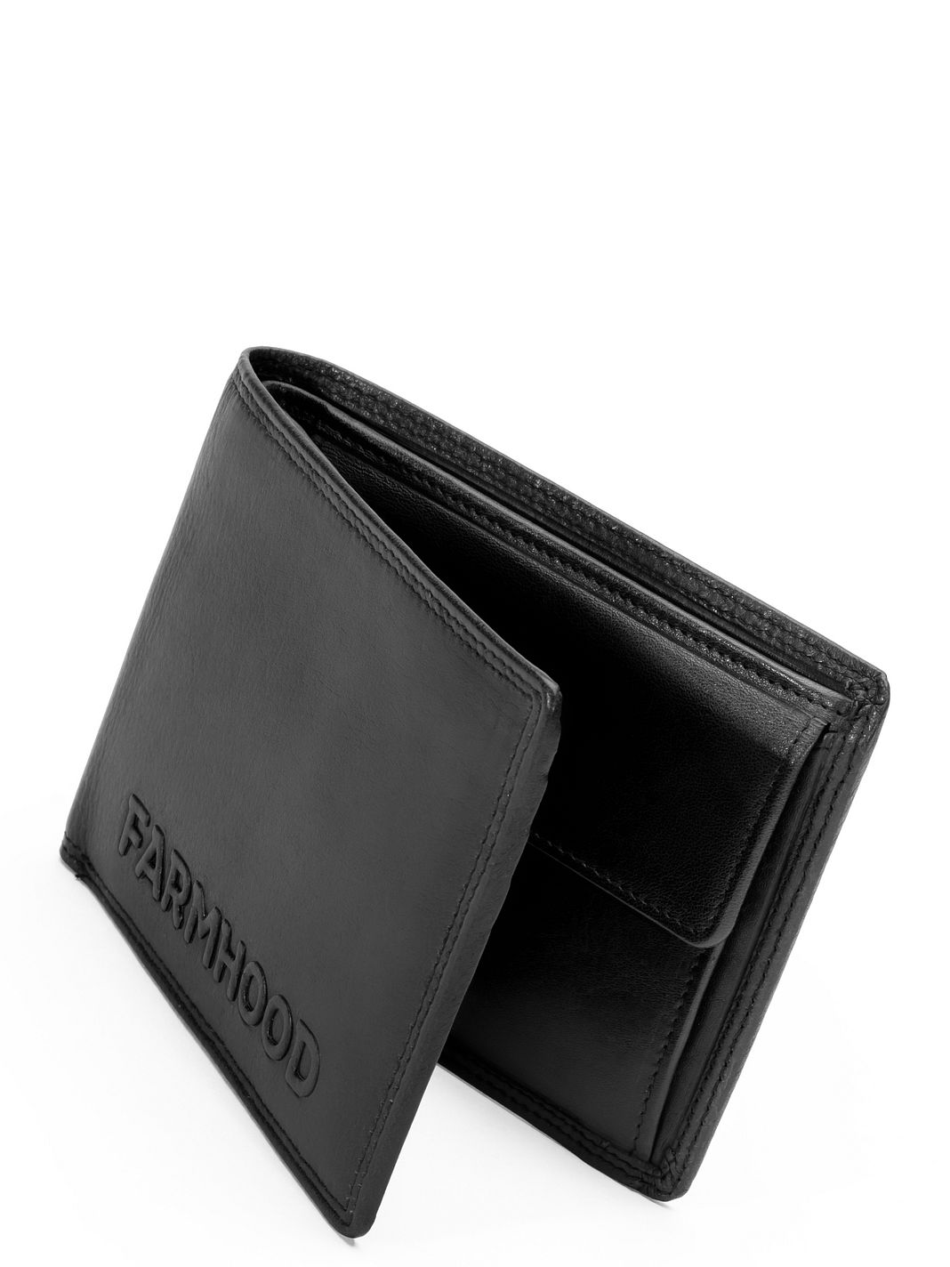 Farmhood Memphis Portafoglio Protezione RFID Vera Pelle 12.5 cm