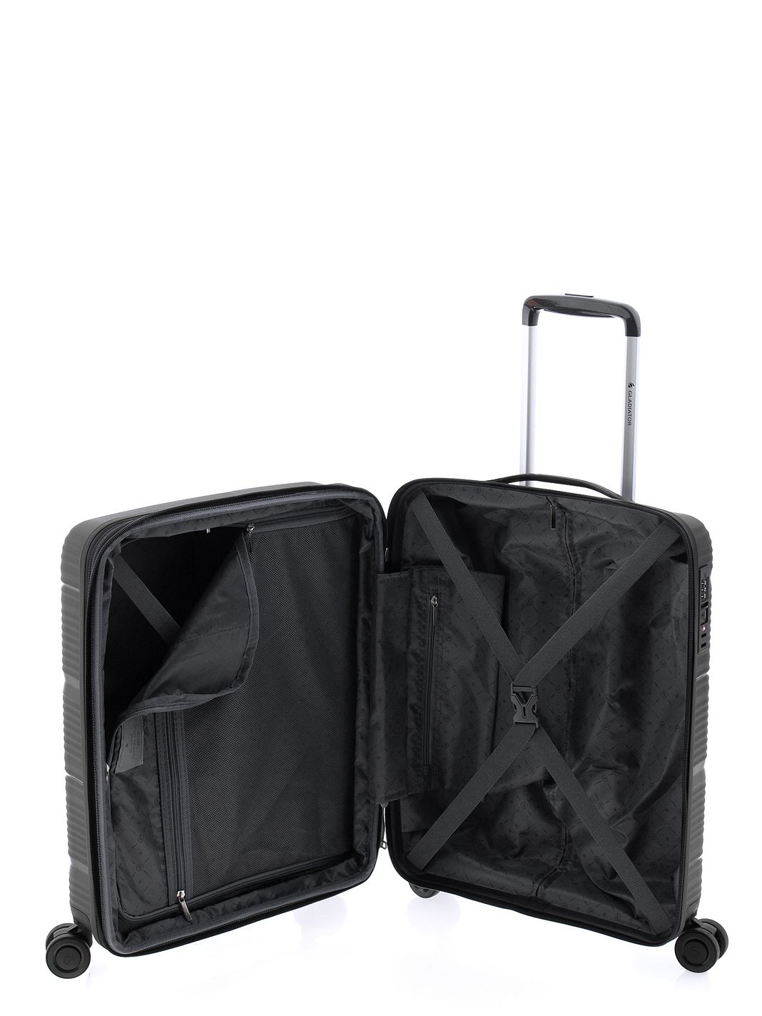Gladiator 0800 4 ruote Trolley cabina 55 cm espandibile Gladiator 0800 4 ruote Trolley cabina 55 cm espandibile