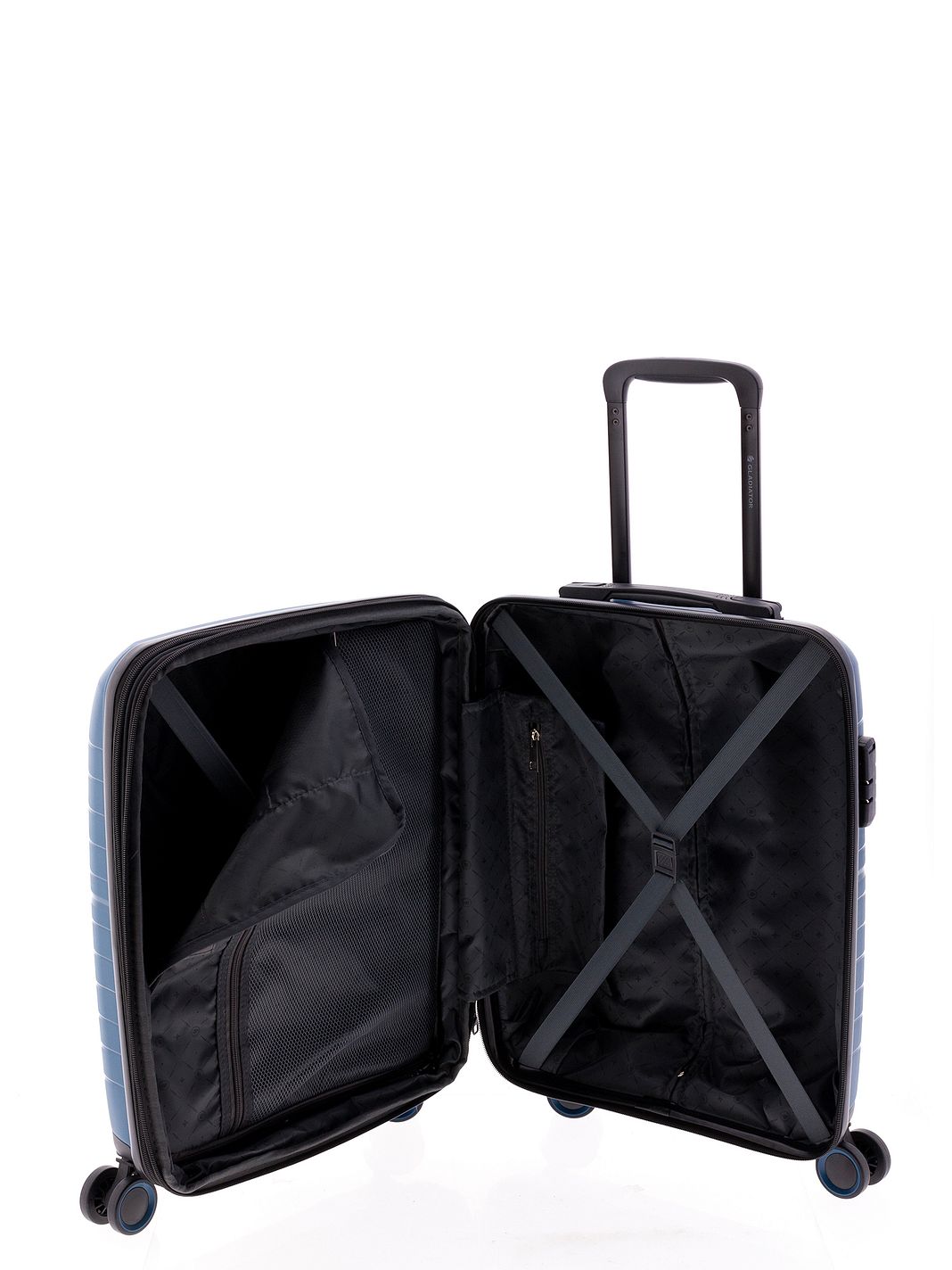 Gladiator 3400 4 ruote Trolley cabina 55 cm espandibile Gladiator 3400 4 ruote Trolley cabina 55 cm espandibile