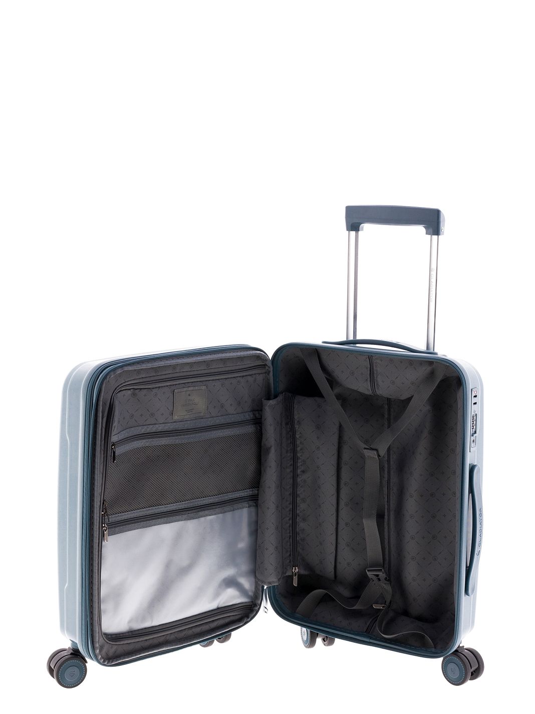 Gladiator 3500 4 ruedas Maleta de cabina 55 cm Con asa expansible