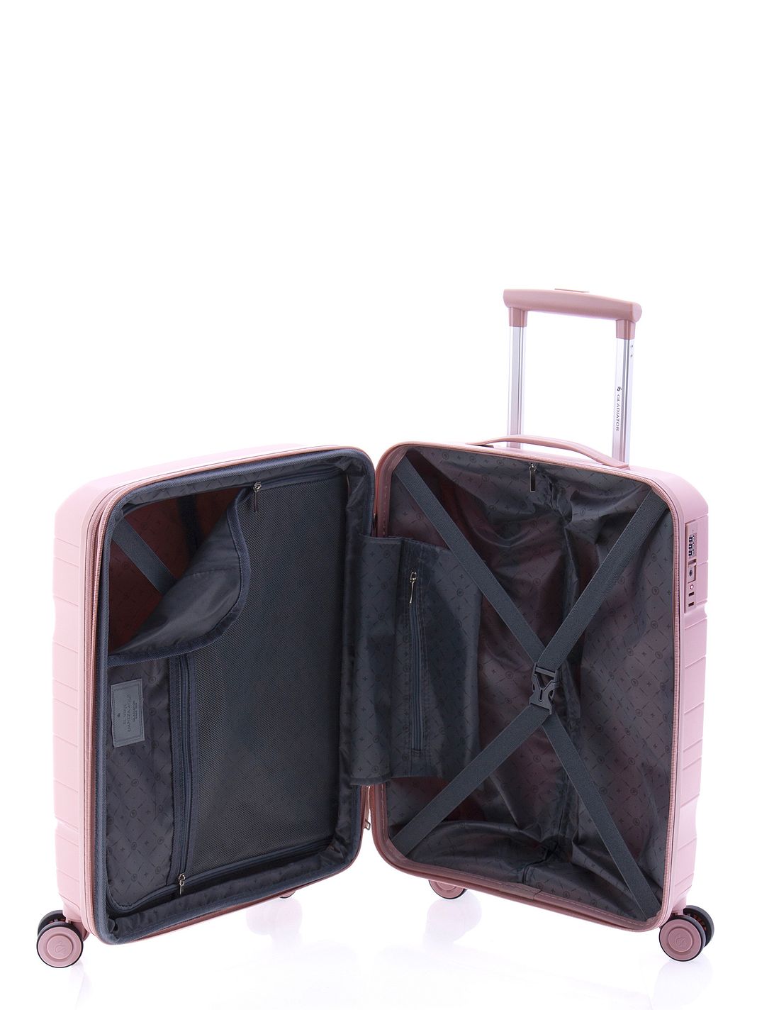 Gladiator 3800 4 ruote Trolley cabina 55 cm espandibile Gladiator 3800 4 ruote Trolley cabina 55 cm espandibile