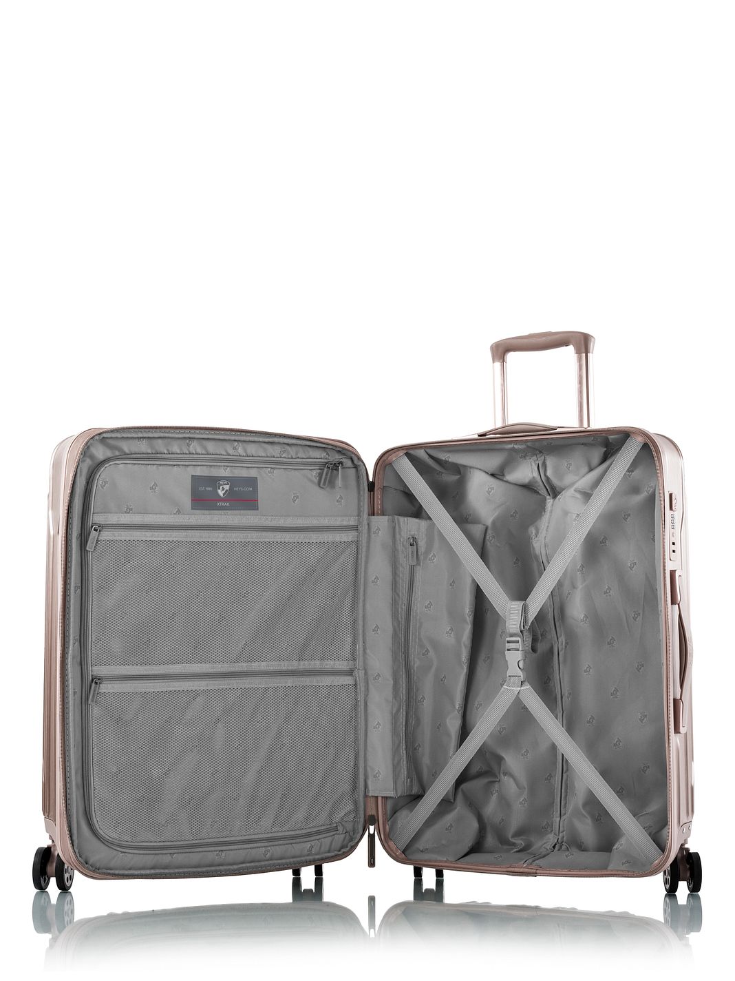 Heys Xtrak 4 ruote Set di valigie 3 pezzi espandibile Heys Xtrak 4 ruote Set di valigie 3 pezzi espandibile