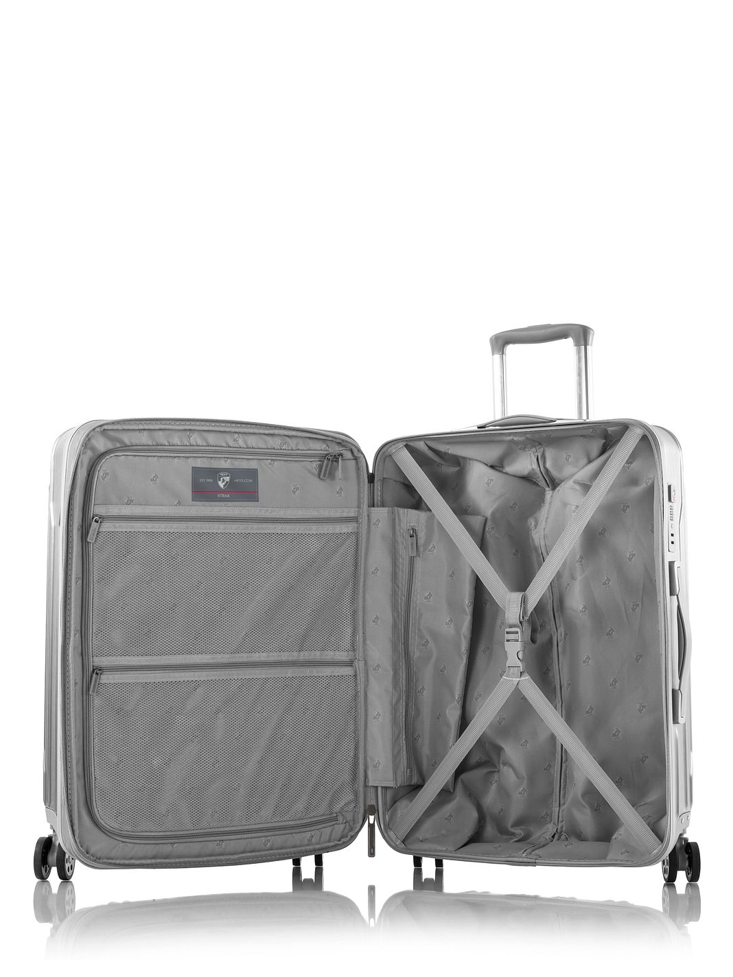 Heys Xtrak 4 ruote Set di valigie 3 pezzi espandibile