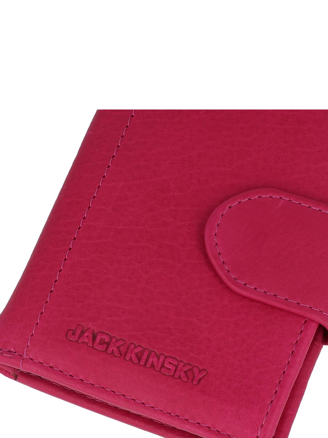 Jack Kinsky Aruba Portafoglio Protezione RFID Vera Pelle 10.5 cm