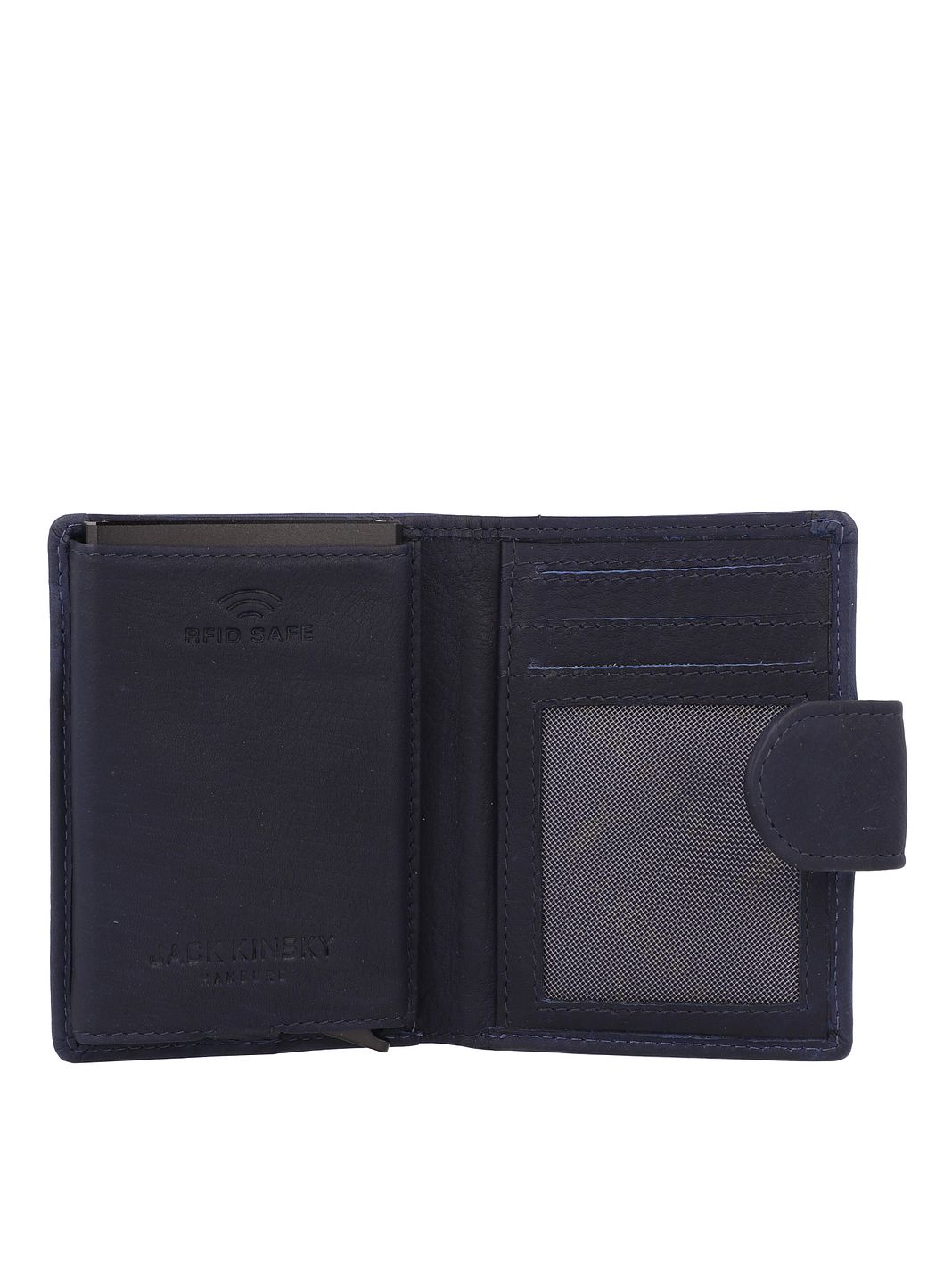 Jack Kinsky Aruba Portafoglio Protezione RFID Vera Pelle 10.5 cm Jack Kinsky Aruba Portafoglio Protezione RFID Vera Pelle 10.5 cm