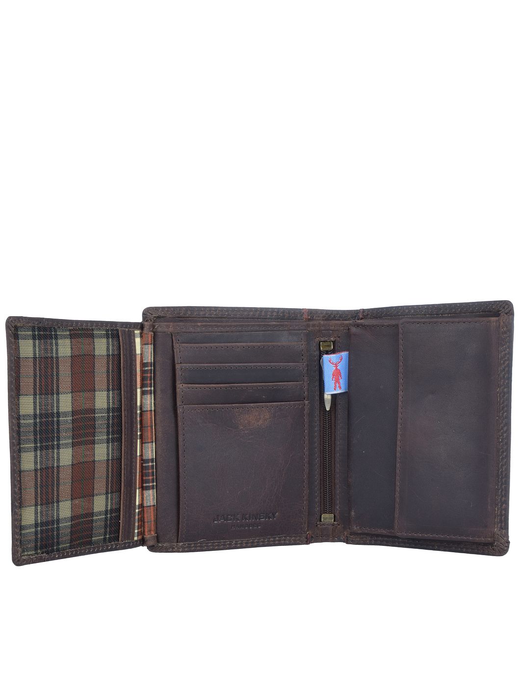 Jack Kinsky Colombo Portafoglio Vera Pelle 12 cm Jack Kinsky Colombo Portafoglio Vera Pelle 12 cm