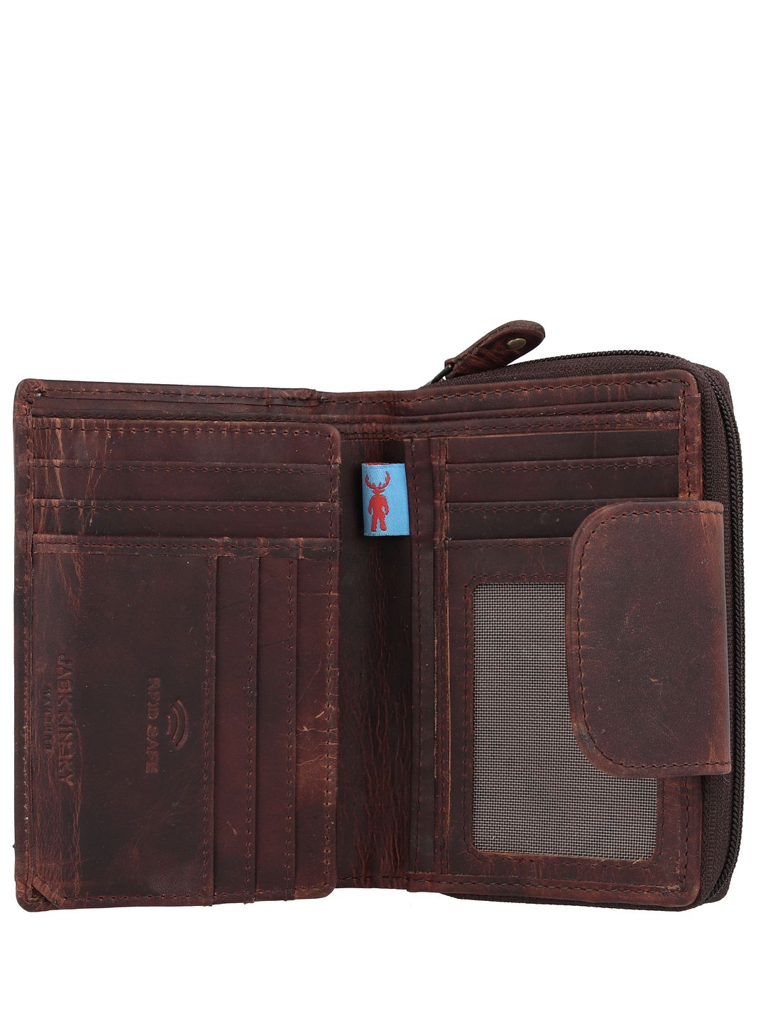 Jack Kinsky Monterey Portafoglio Protezione RFID Vera Pelle 3 cm Jack Kinsky Monterey Portafoglio Protezione RFID Vera Pelle 3 cm